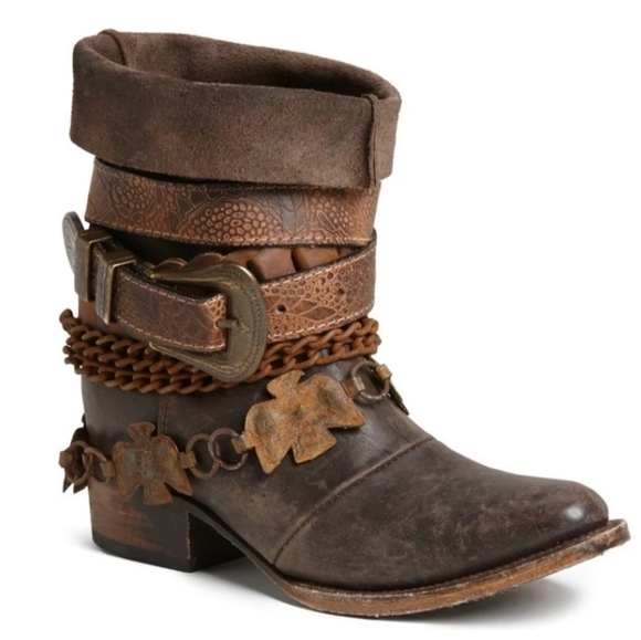 Freebird by Steven Shoes - FREEBIRD BY STEVEN YERBA BOHO EMBELLISHED BOOTS